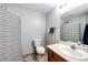 Full bathroom featuring a shower-tub combo and modern fixtures at 1932 Sandhurst Dr, Castle Rock, CO 80104