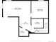 Basement layout featuring a Gathering room, bedroom, and full bathroom at 1932 Sandhurst Dr, Castle Rock, CO 80104