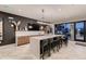 Open kitchen with large island, seating and appliances is perfect for cooking and socializing at 20 Wilcox St # 518, Castle Rock, CO 80104