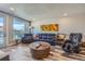 Inviting living room features sleek floors, a comfortable sofa, and a large window with a scenic view at 20 Wilcox St # 518, Castle Rock, CO 80104
