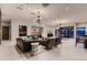 Bright lobby with contemporary furnishings, modern chandeliers, and stylish decor create an inviting atmosphere at 20 Wilcox St # 518, Castle Rock, CO 80104