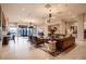 Spacious and modern lobby features tile floors, designer lighting, comfortable seating areas, and access to glass doors at 20 Wilcox St # 518, Castle Rock, CO 80104