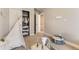 Charming bedroom featuring a tent, playful decor, and cozy furnishings, creating a whimsical and inviting space at 16057 E 47Th Pl, Denver, CO 80239