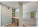 Cozy office nook in a well lit room with built-in shelves and desk at 8100 E Union Ave # 614, Denver, CO 80237