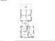 Detailed floor plan showcasing the layout of the living room, kitchen, and bedrooms at 1995 Xenia St, Denver, CO 80220