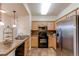 Updated kitchen featuring stainless steel appliances, and plenty of cabinet space at 804 Summer Hawk Dr # 3202, Longmont, CO 80504