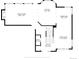 A detailed floor plan showing the layout of the Gathering room, kitchen, dining area, living room, bath and foyer at 524 Rider Ridge Dr, Longmont, CO 80504
