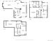 Three floor plans show detailed layouts of the first, second, and third floors of a home at 524 Rider Ridge Dr, Longmont, CO 80504