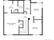 A clear and concise floorplan shows the layout of the second floor of the house at 524 Rider Ridge Dr, Longmont, CO 80504