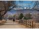 Community walking trail near the property with mountain views at 5120 Williams Fork Trl # 210, Boulder, CO 80301