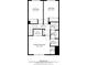 Upstairs floorplan with primary and secondary bedrooms, hall, walk in closet, and 3 baths at 13003 W 20Th Ave, Golden, CO 80401