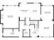 First floorplan featuring a living room, dining room, kitchen, Gathering room, laundry, and breakfast nook at 8766 Cresthill Ln, Highlands Ranch, CO 80130