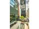 Spacious rooftop deck with city views and seating at 1800 Lawrence St # 505, Denver, CO 80202