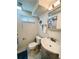 Small bathroom with toilet and vanity at 2543 Westchester Dr, Denver, CO 80221