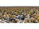 Overhead view of the neighborhood showcasing the surrounding mature trees and streetscape at 4395 Zuni St, Denver, CO 80211