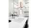 Modern bathroom with sleek fixtures, clean lines, and a glass-enclosed shower, offering a spa-like experience at 4395 Zuni St, Denver, CO 80211