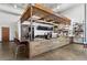 Coffee shop interior with rustic wood features and modern bar at 9657 Browns Peak Cir, Littleton, CO 80125