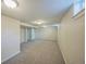 Spacious finished basement area with neutral carpet and recessed lighting at 3620 N Saint Paul St, Denver, CO 80205