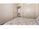Comfortable bedroom featuring a bed and closet, providing a cozy and functional living area at 6276 Turnstone Pl, Castle Rock, CO 80104