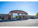 Wheat Ridge Cyclery retail space in a contemporary commercial building with stone accents at 4006 Upham St, Wheat Ridge, CO 80033