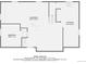 This is the lower level floorplan of this house at 5370 S Sherman St, Littleton, CO 80121