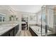 Spa-like bathroom with soaking tub and double sinks at 26994 E Indore Ave, Aurora, CO 80016