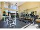 Bright gym featuring various fitness equipment and large windows for natural light at 10184 Park Meadows Dr # 1102, Lone Tree, CO 80124