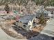 Overhead view of commercial property with parking, professional landscaping, and mountain views at 710 6Th St, Georgetown, CO 80444