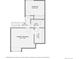 Upstairs floor plan showing primary bedroom, walk-in closet, bathroom, bedroom and hall dimensions at 9383 Cobblecrest Dr, Highlands Ranch, CO 80126