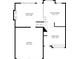 Main floor plan showing the garage, living room, kitchen, and dining area at 10518 Hyacinth Pl, Highlands Ranch, CO 80129