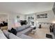 Spacious living room with fireplace and sectional sofa at 10395 Red Mountain E, Littleton, CO 80127