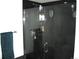 Walk-in shower with glass enclosure and built-in shelves at 10395 Red Mountain E, Littleton, CO 80127