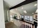 Bright living room featuring wood floors, beam and skylight at 14396 E Temple Pl # A, Aurora, CO 80015