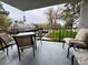 Relaxing patio with outdoor seating perfect for enjoying the fresh air and views at 2325 S Linden Ct # 211, Denver, CO 80222