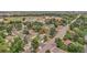 Aerial view of house and surrounding neighborhood at 5576 E Lehigh Ave, Denver, CO 80237