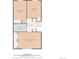 Floorplan of third level depicting bedrooms and bathroom at 9605 W David Ave, Littleton, CO 80128