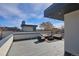 Spacious rooftop deck with elegant seating and city views at 25 S Washington St # 2, Denver, CO 80209