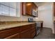 Kitchen featuring stainless steel appliances, and granite countertops at 9520 Halstead, Lone Tree, CO 80124
