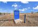 Community Grandview Dog Park sign with ample space for furry friends to enjoy open-air recreation at 17478 E Rice Cir # D, Aurora, CO 80015