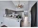 Modern kitchen featuring stainless steel appliances, sleek cabinetry, and an open layout at 17478 E Rice Cir # D, Aurora, CO 80015