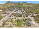 Aerial view of the property highlighting its location in the neighborhood at 1914 Washington Ave, Golden, CO 80401