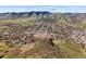 Elevated view overlooking the city, showcasing neighborhood, and mountain scenery at 1914 Washington Ave, Golden, CO 80401