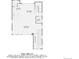 Second floor layout with kitchen, dining area, living room and bathroom dimensions at 938 Hearteye Trl, Lafayette, CO 80026