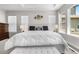 Spacious main bedroom featuring a king-size bed, neutral tones, and ample natural light at 9340 Mount Jackson St, Littleton, CO 80125