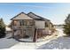 Two-story home with walkout basement and backyard access at 7260 Fallon Cir, Castle Rock, CO 80104