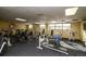 Fully equipped gym, providing a convenient fitness option for residents at 795 S Alton Way # 5D, Denver, CO 80247