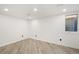 Bright and airy basement room with wood-look flooring at 190 W 1St Ave, Broomfield, CO 80020