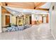 Lobby featuring a water feature, tile flooring, and seating area at 31819 Rocky Village Dr # 418, Evergreen, CO 80439