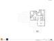 Upper level floor plan featuring bedrooms, shared bathroom, gym, and an upstairs living area at 4852 Isabell Ct, Golden, CO 80403