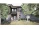 Charming residence with modern architecture, lovely front yard landscaping, and a welcoming entrance at 4852 Isabell Ct, Golden, CO 80403